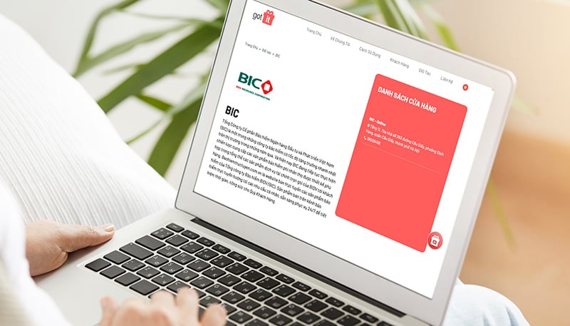 Khách hàng có thể mua bảo hiểm BIC bằng voucher Got It